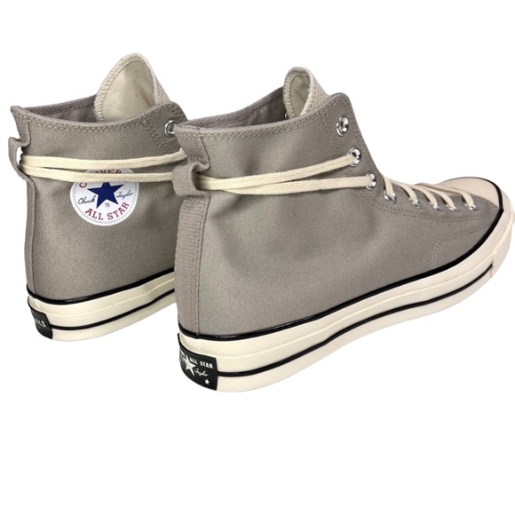SOLD Essential Fear of God x Converse All Star Chuck 70 Gray 168219C Men’s 12 - Picture 8 of 12